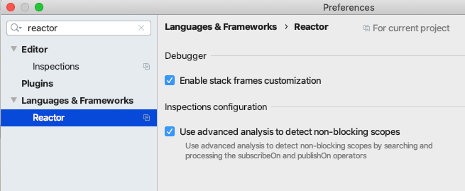 Plugin config